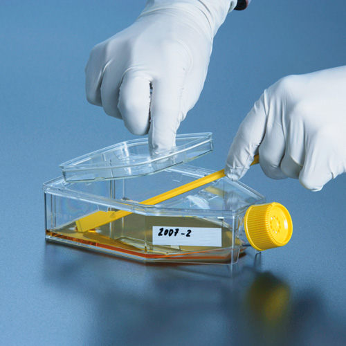 Tflask with reclosable lid